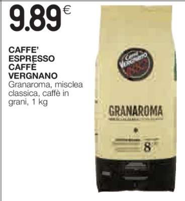 CAFFE’ ESPRESSO CAFFÈ VERGNANO