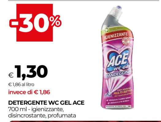DETERGENTE WC GEL ACE