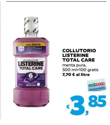 COLLUTORIO LISTERINE TOTAL CARE