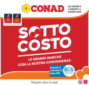 Volantino Conad - 5/6/2025 - 14/6/2025.