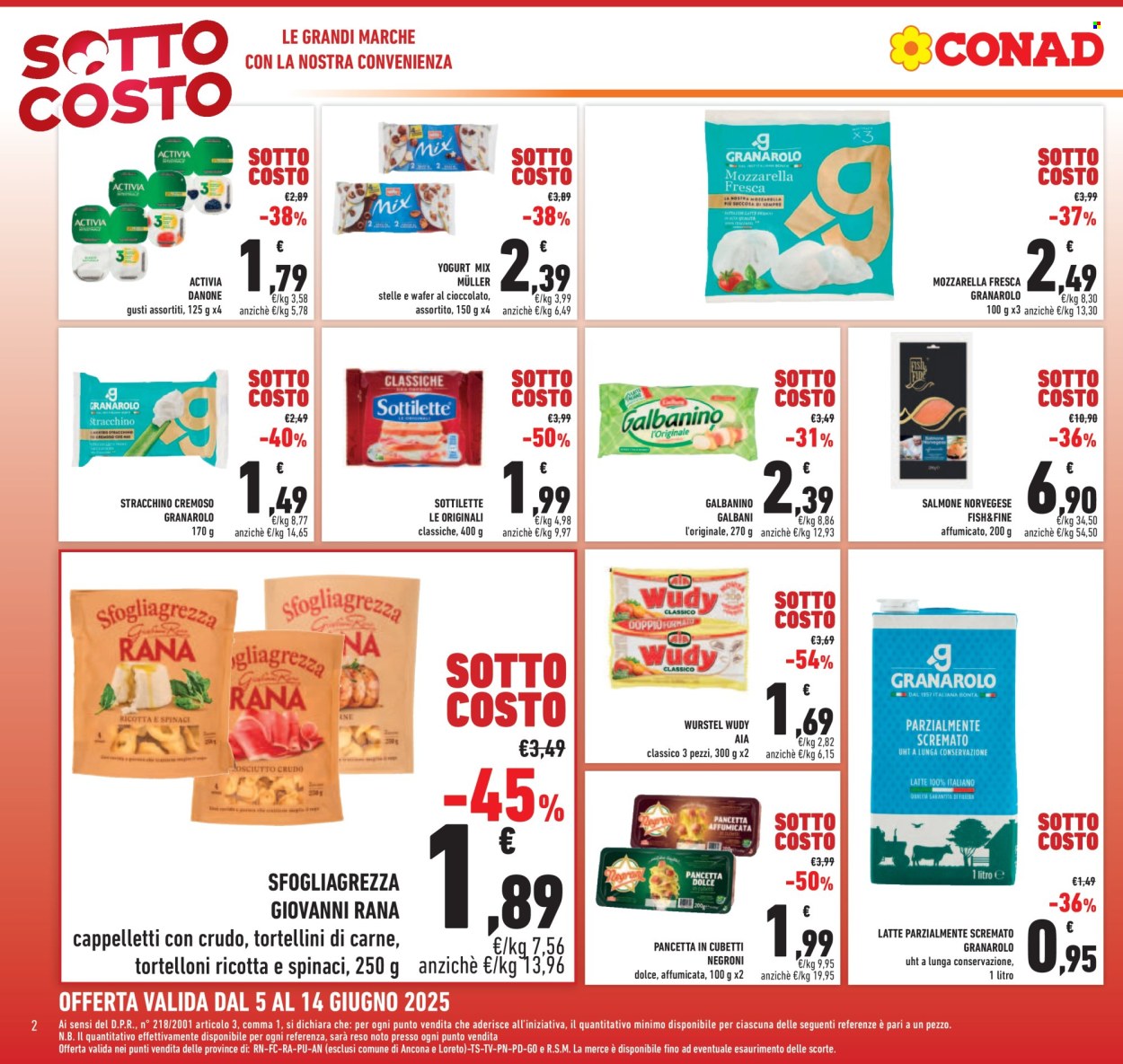 Volantino Conad - 5/6/2025 - 14/6/2025. Pagina 2