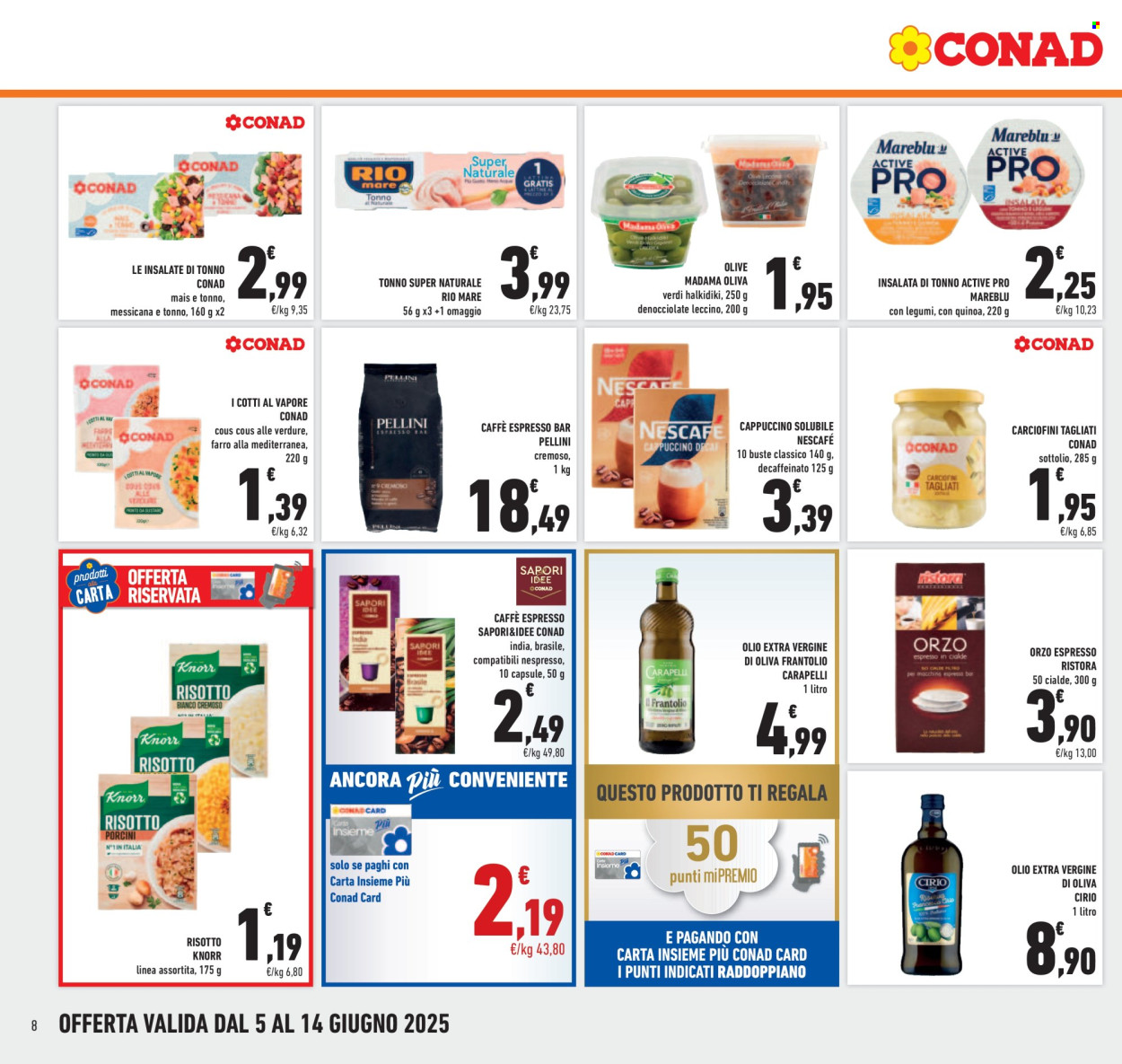 Volantino Conad - 5/6/2025 - 14/6/2025. Pagina 8