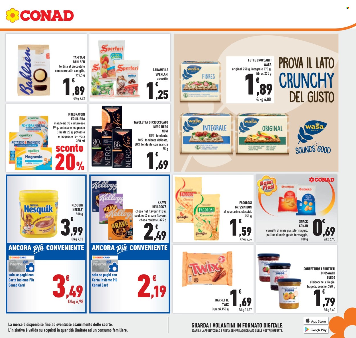 Volantino Conad - 5/6/2025 - 14/6/2025. Pagina 9