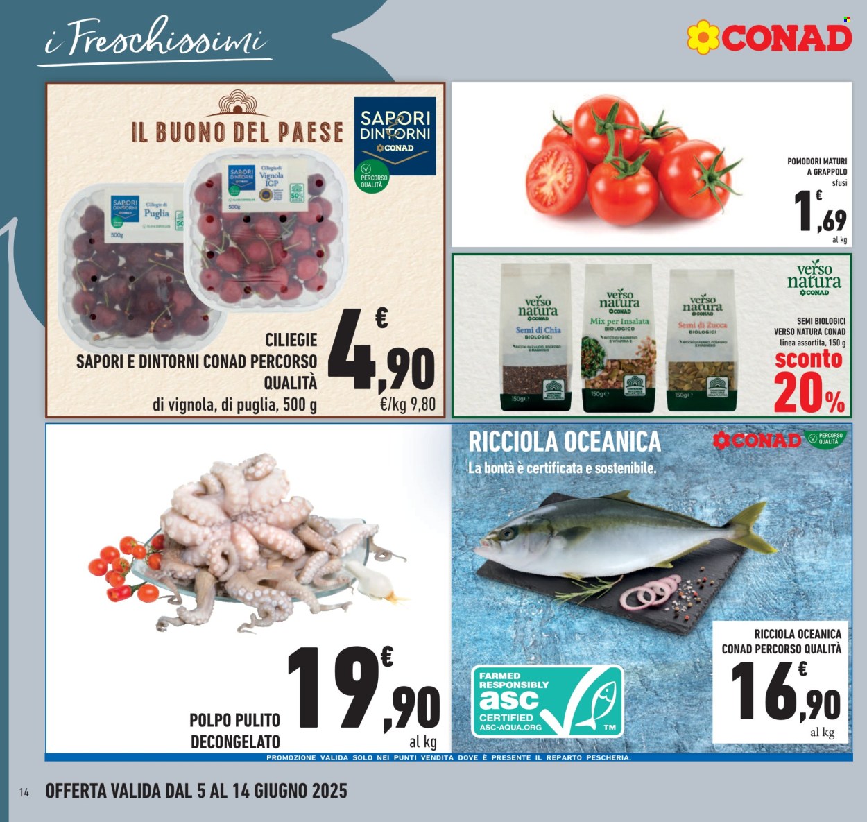 Volantino Conad - 5/6/2025 - 14/6/2025. Pagina 14