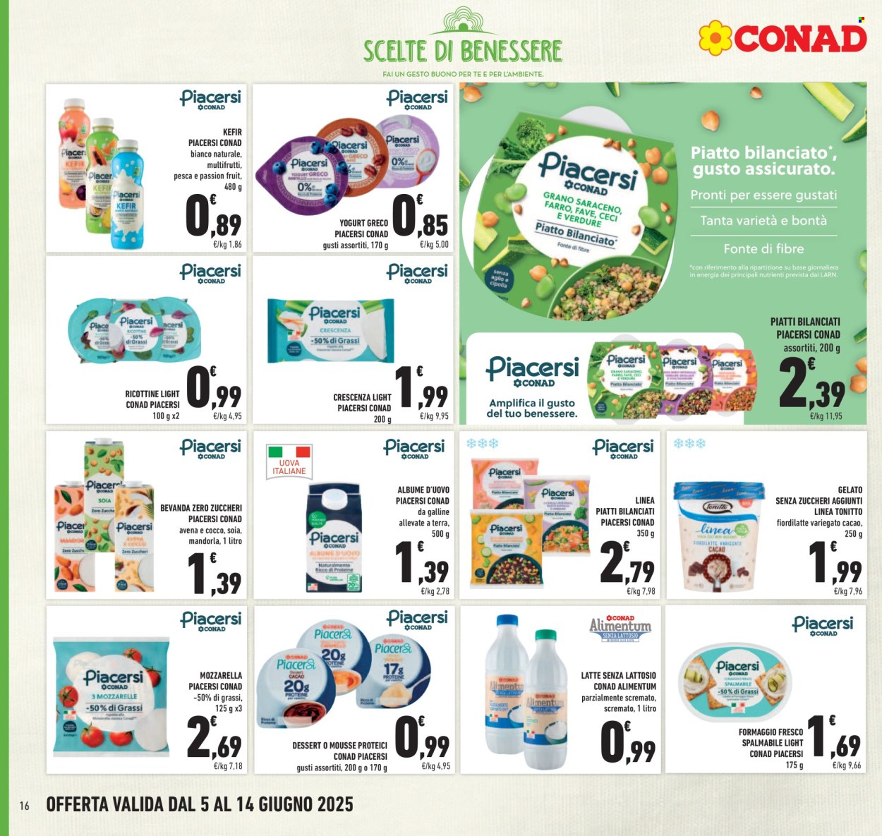 Volantino Conad - 5/6/2025 - 14/6/2025. Pagina 16