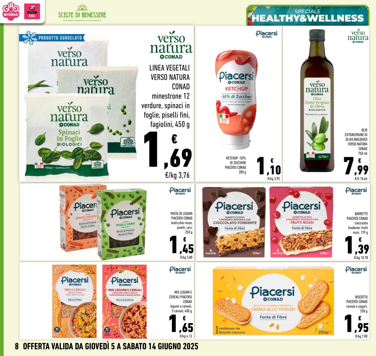 Volantino Conad - 5/6/2025 - 14/6/2025. Pagina 8
