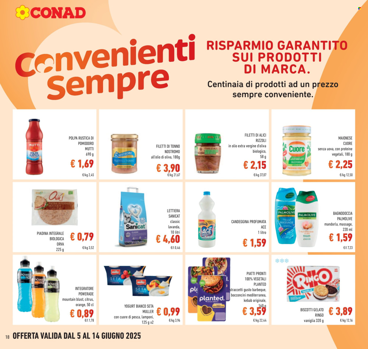 Volantino Conad - 5/6/2025 - 14/6/2025. Pagina 18