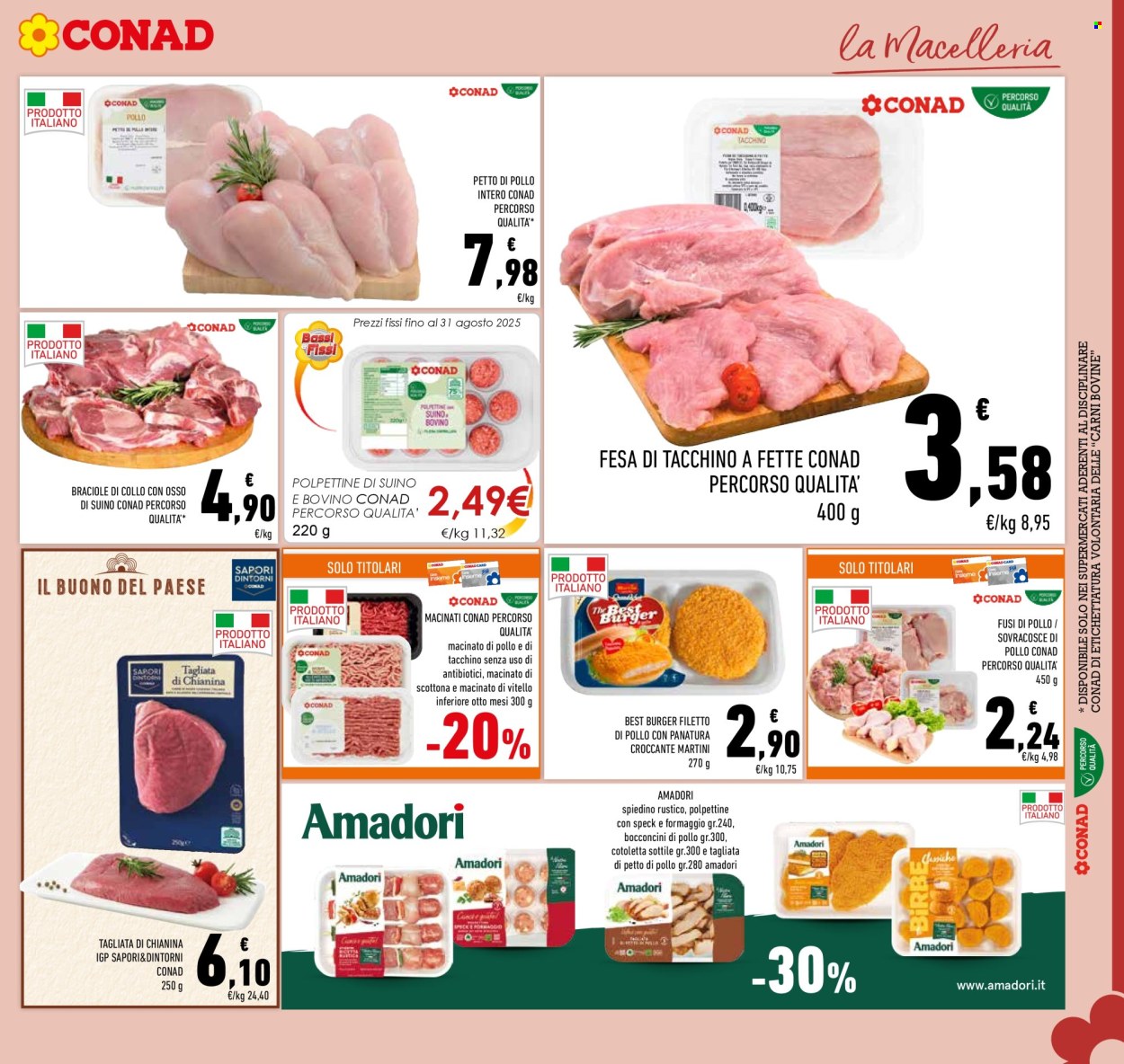 Volantino Conad - 5/6/2025 - 14/6/2025. Pagina 11