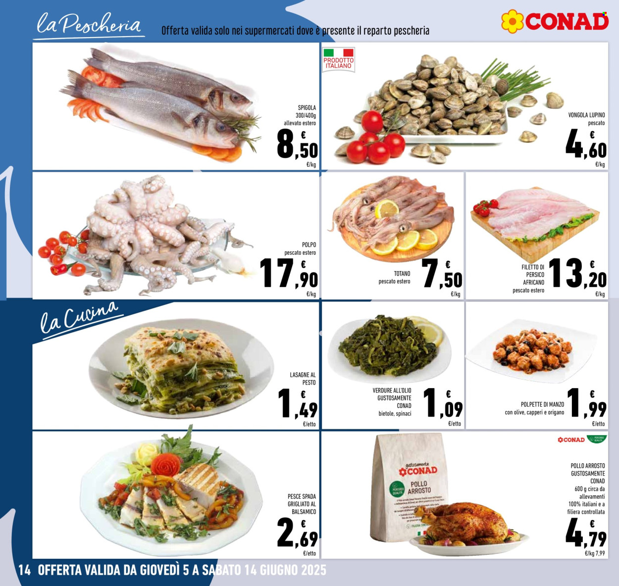 Volantino Conad - 5/6/2025 - 14/6/2025. Pagina 14