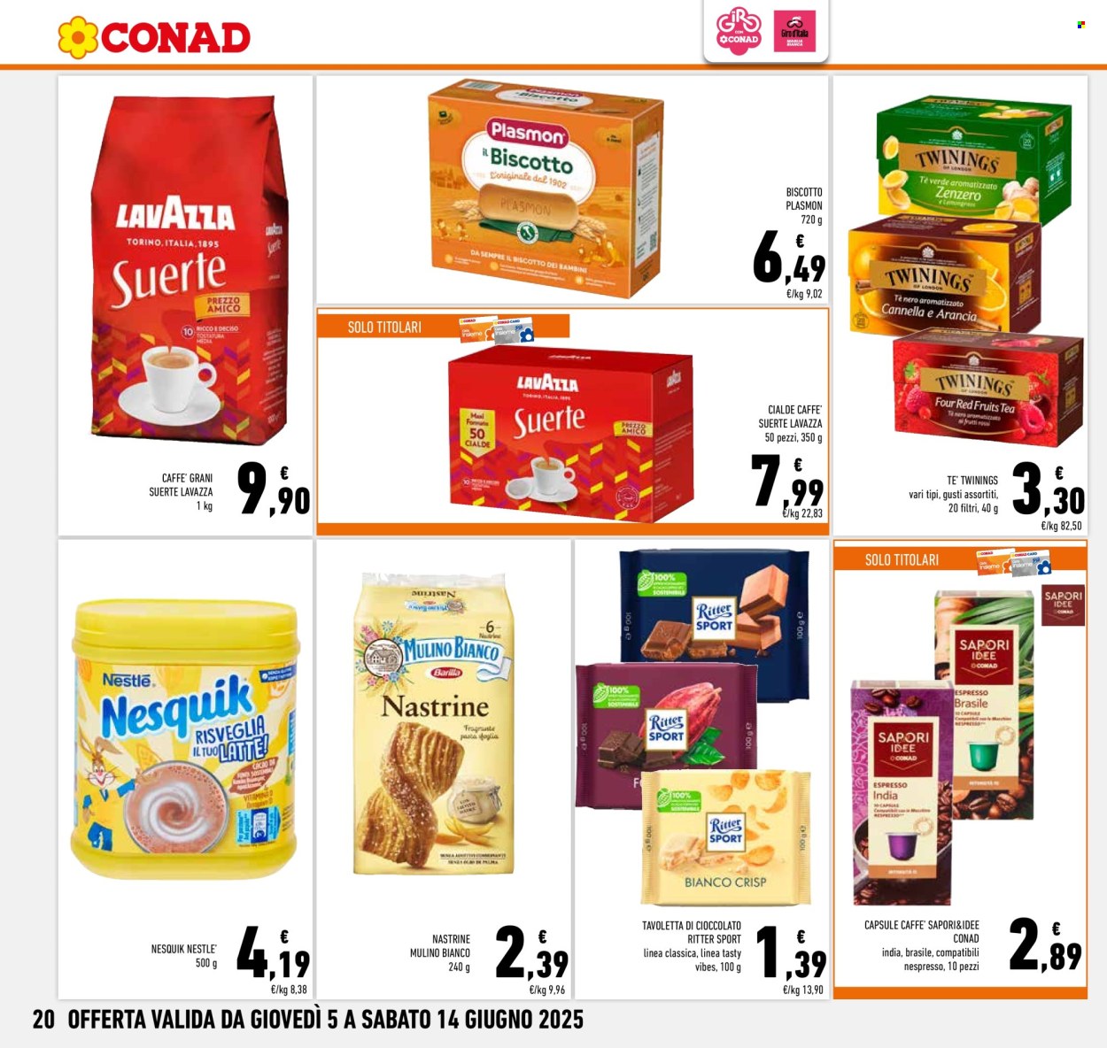 Volantino Conad - 5/6/2025 - 14/6/2025. Pagina 20