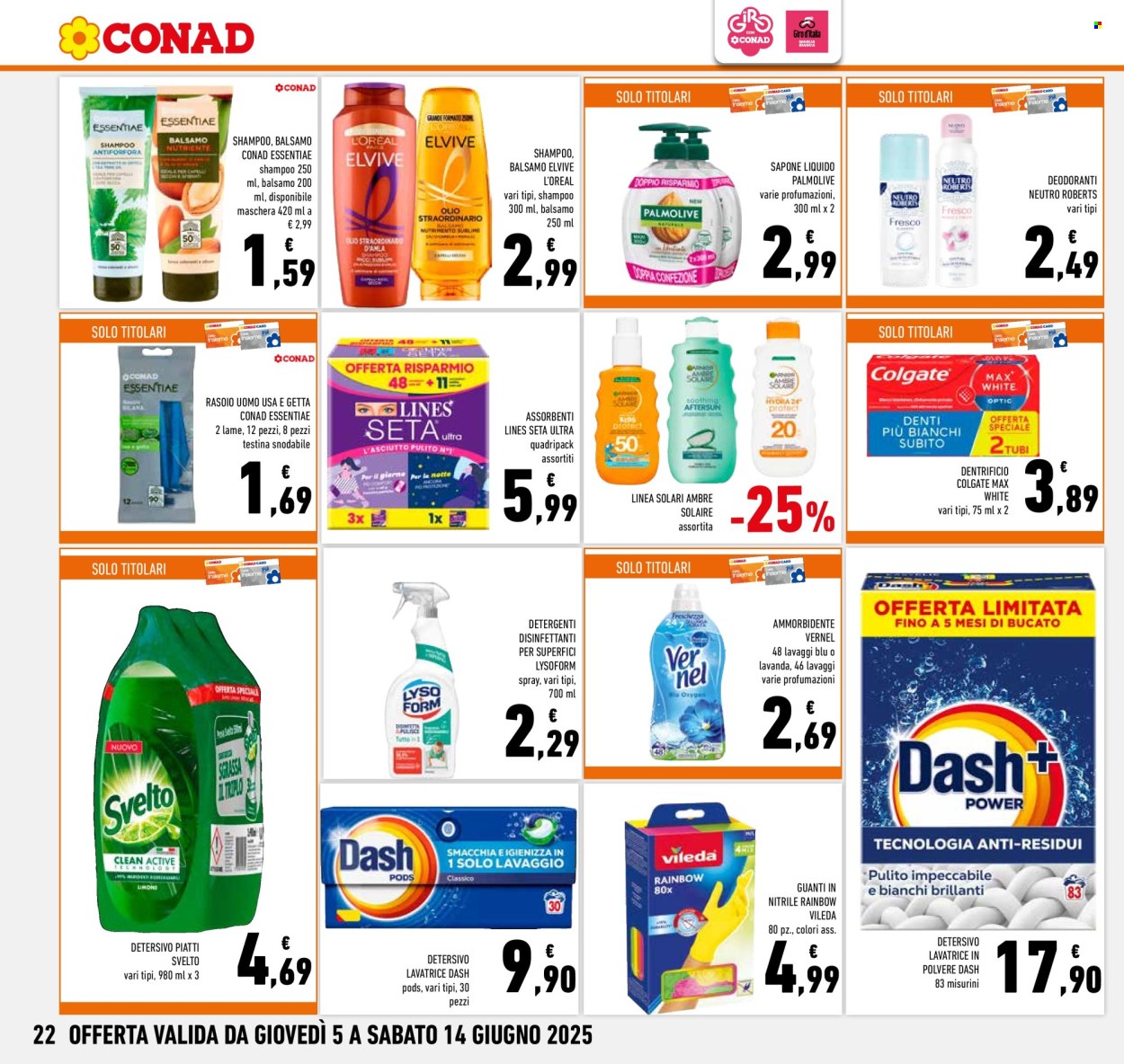 Volantino Conad - 5/6/2025 - 14/6/2025. Pagina 22