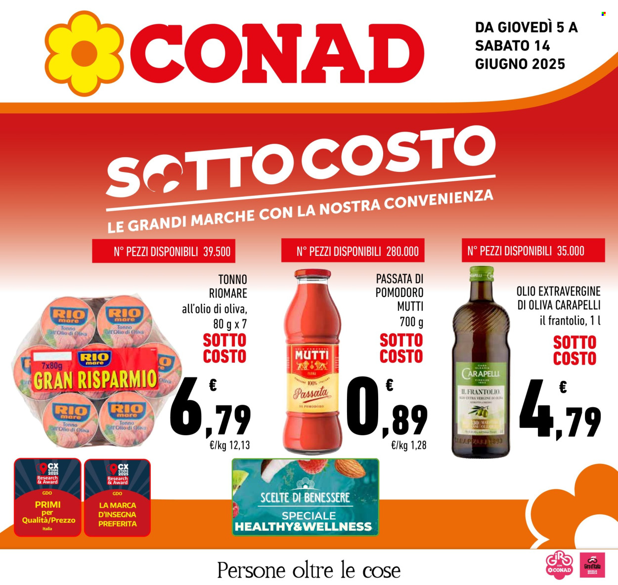 Volantino Conad - 5/6/2025 - 14/6/2025. Pagina 1