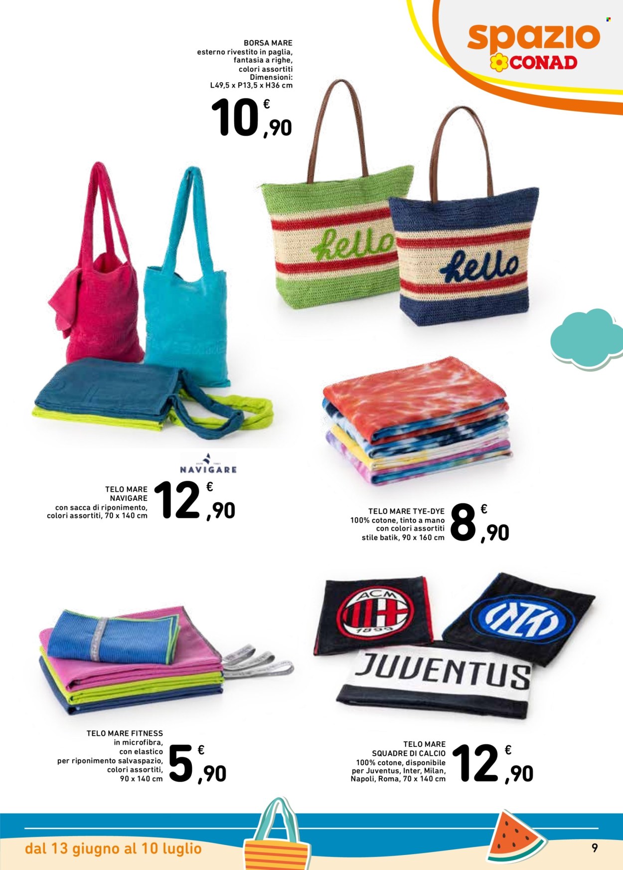 Volantino Spazio Conad - 13/6/2025 - 10/7/2025. Pagina 9