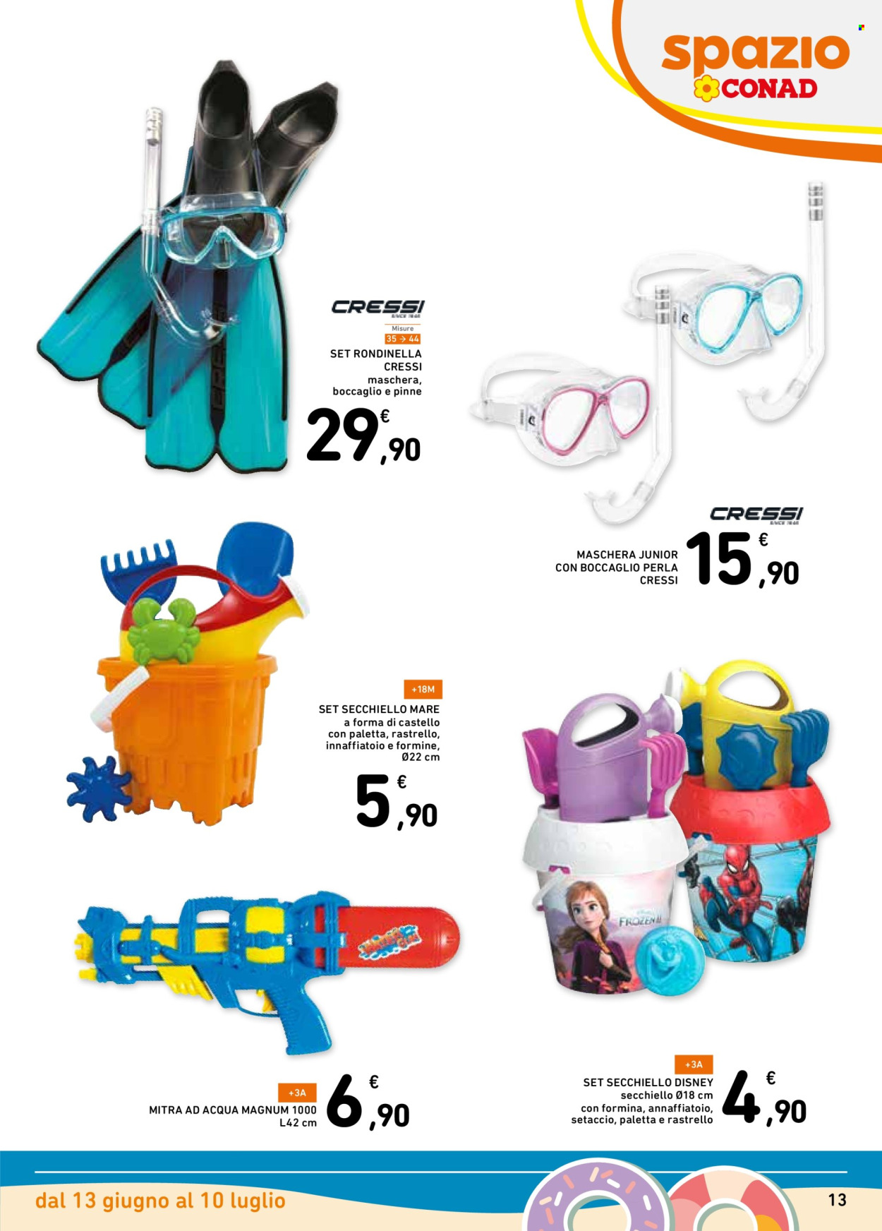 Volantino Spazio Conad - 13/6/2025 - 10/7/2025. Pagina 13