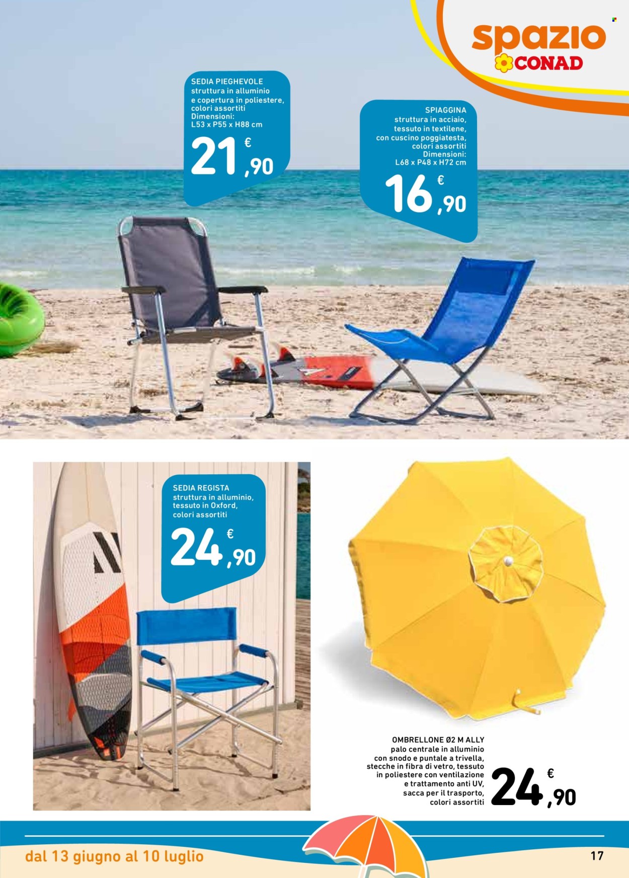 Volantino Spazio Conad - 13/6/2025 - 10/7/2025. Pagina 17