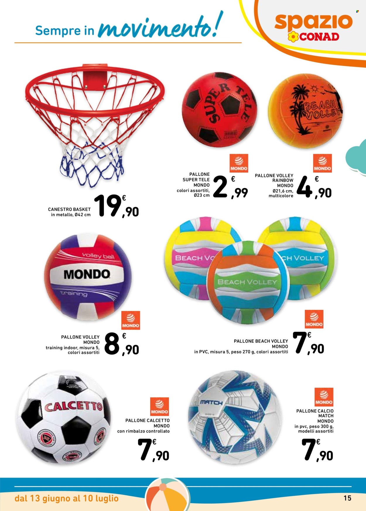 Volantino Spazio Conad - 13/6/2025 - 10/7/2025. Pagina 15