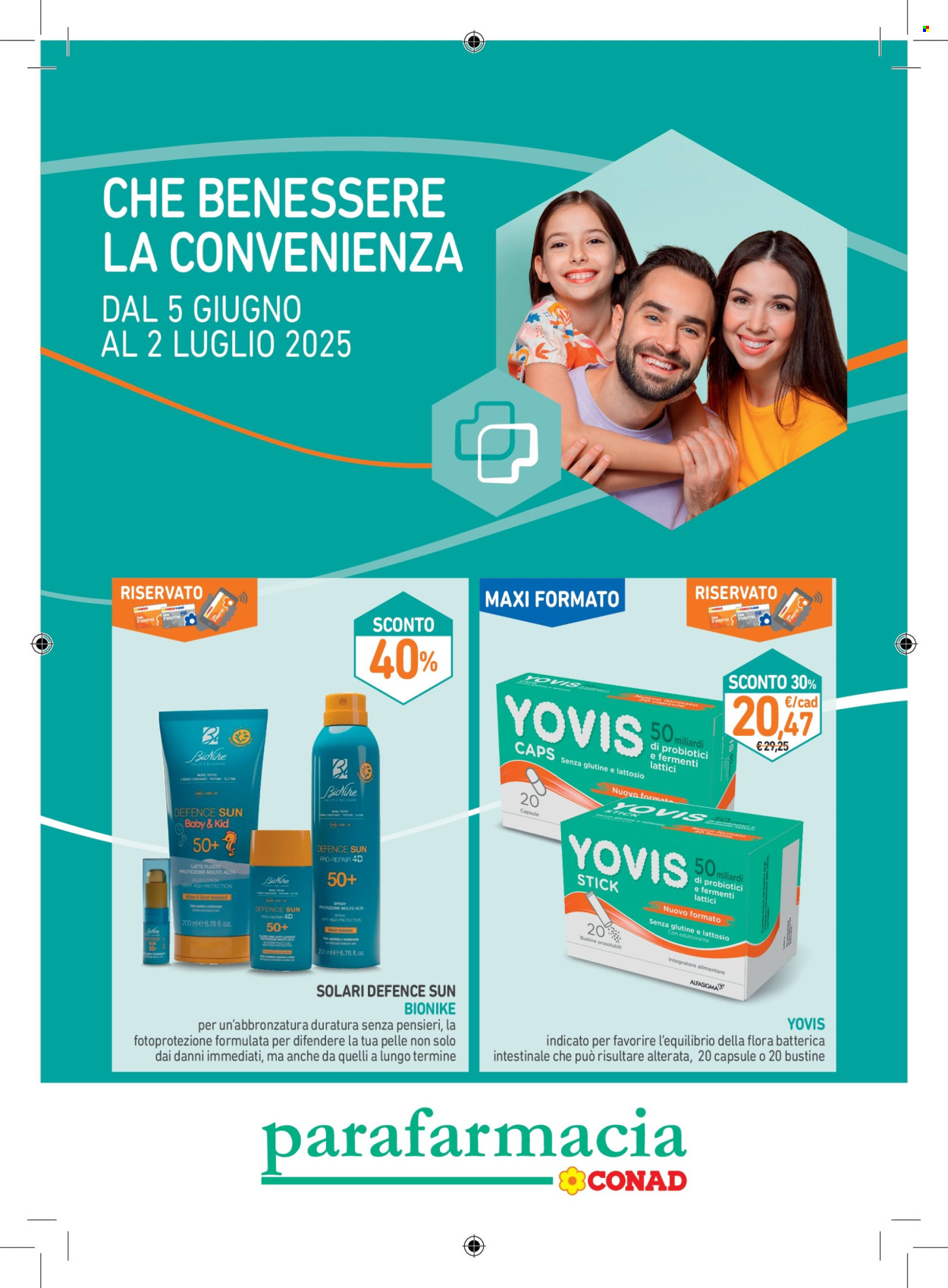 Volantino Conad - 5/6/2025 - 2/7/2025. Pagina 1