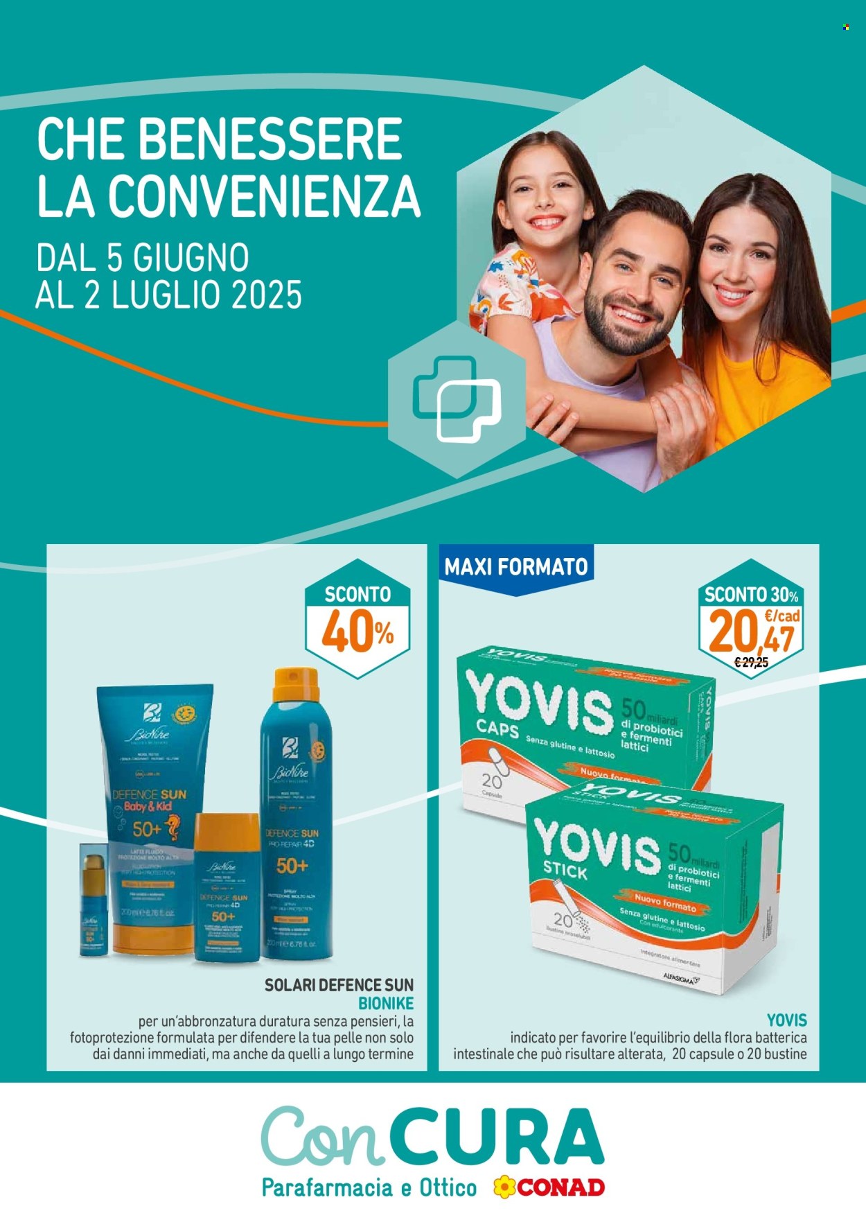 Volantino Spazio Conad - 5/6/2025 - 2/7/2025. Pagina 1