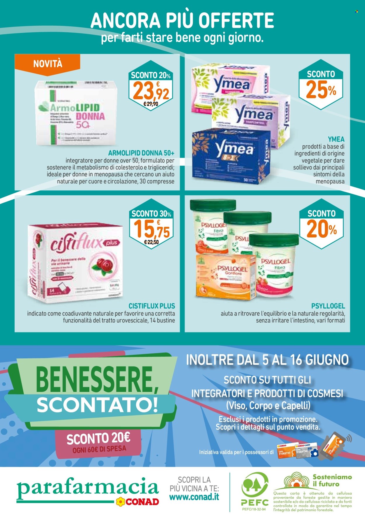 Volantino Conad - 5/6/2025 - 2/7/2025. Pagina 8