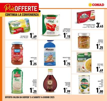 Volantino Conad - 5/6/2025 - 14/6/2025.