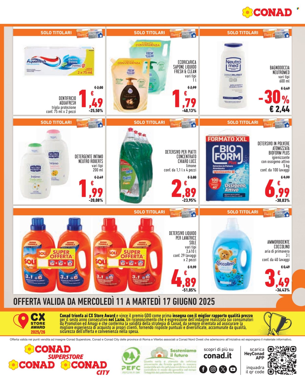 Volantino Conad - 11/6/2025 - 17/6/2025. Pagina 8