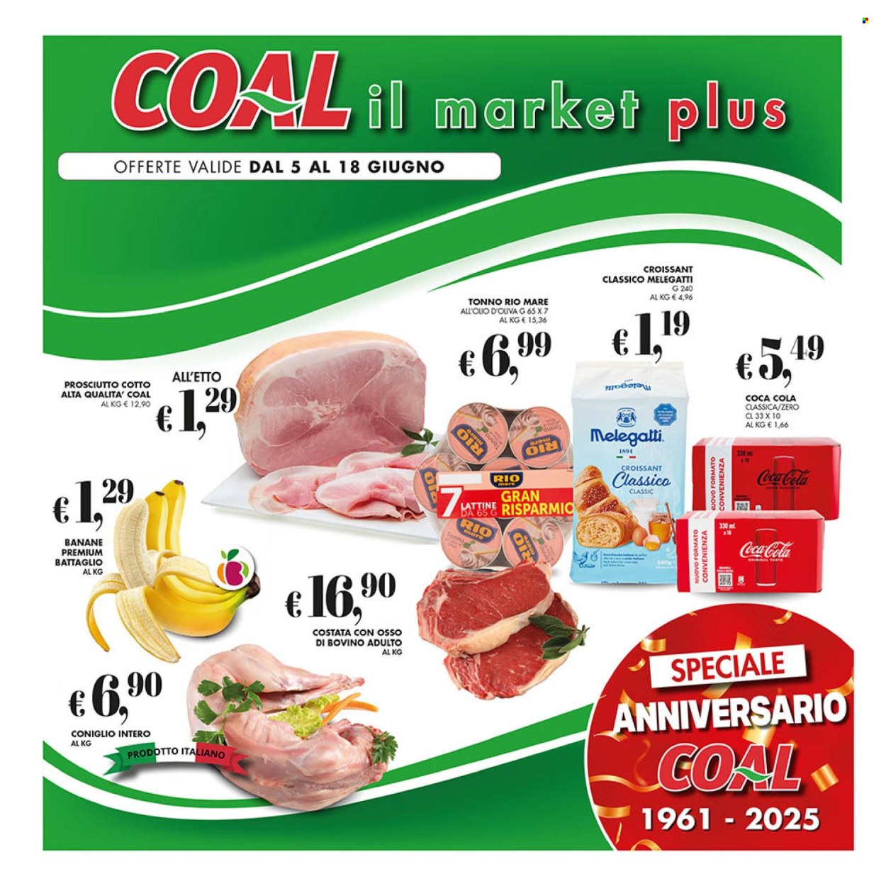 Volantino COAL - 6/6/2025 - 18/6/2025. Pagina 1