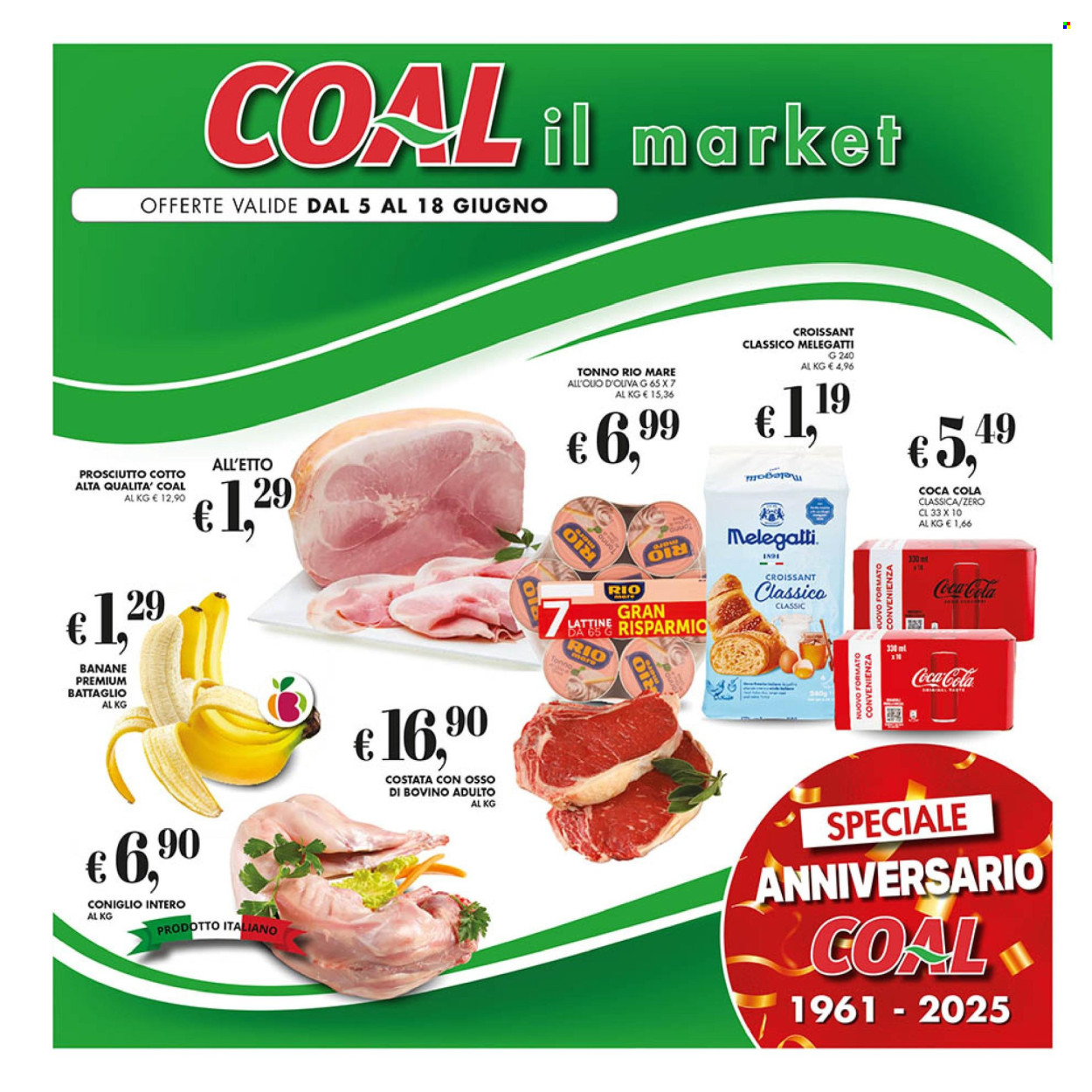Volantino COAL - 5/6/2025 - 18/6/2025. Pagina 1