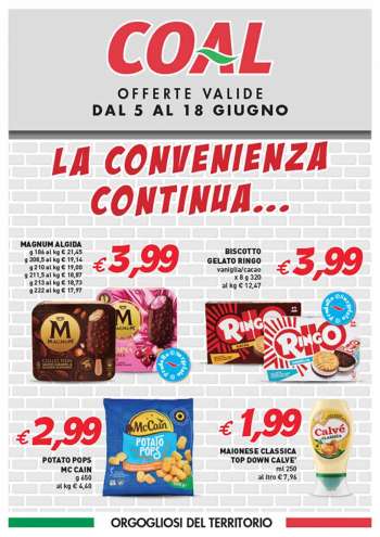Volantino COAL - 5/6/2025 - 18/6/2025.