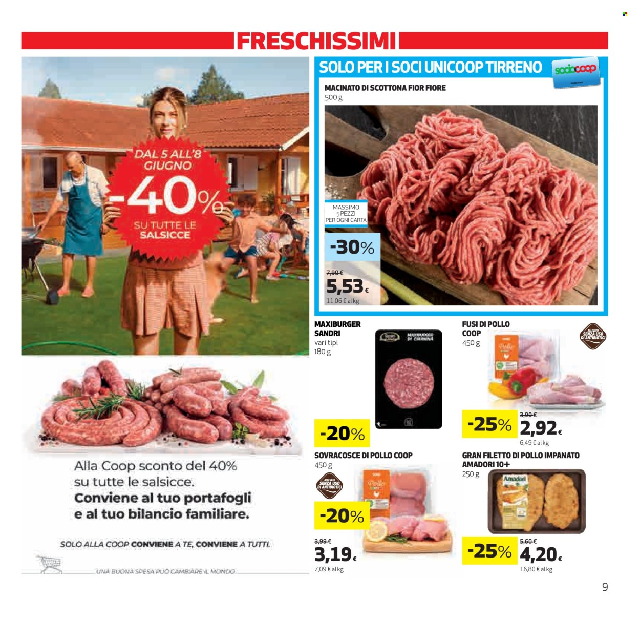 Volantino Coop - 5/6/2025 - 18/6/2025. Pagina 9