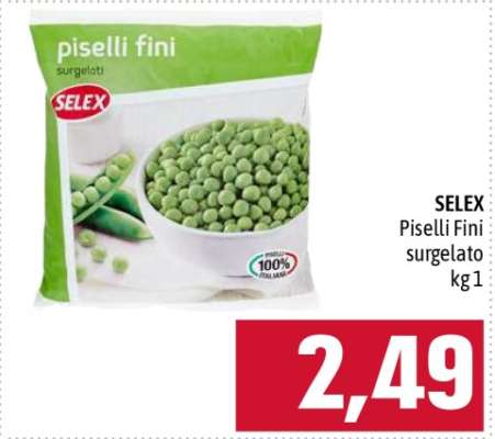 SELEX Piselli Fini surgelato