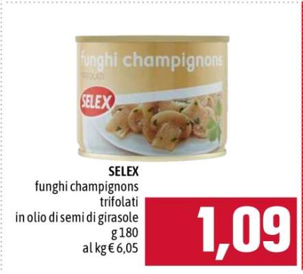 SELEX funghi champignons
