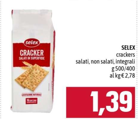 SELEX crackers