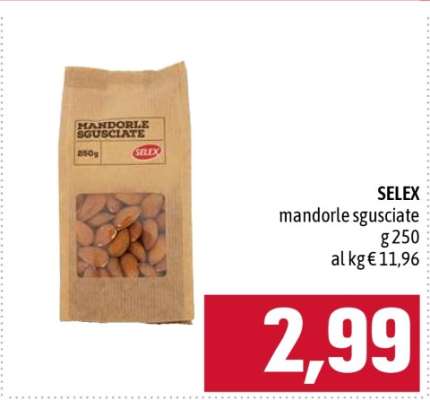 SELEX mandorle sgusciate