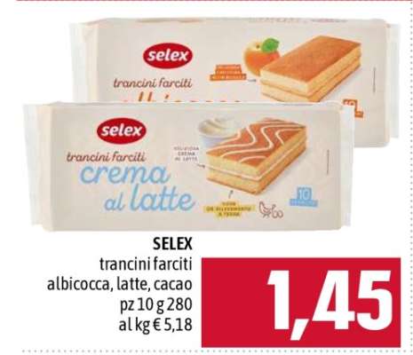 SELEX trancini farciti