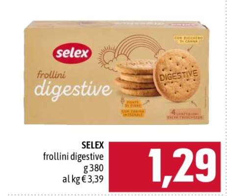 SELEX frollini digestive