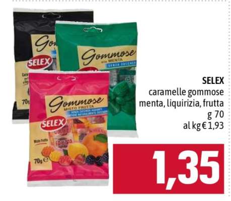 SELEX caramelle gommose
