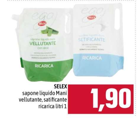 SELEX sapone liquido Mani
