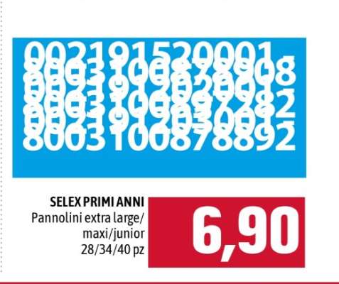 SELEX PRIMI ANNI