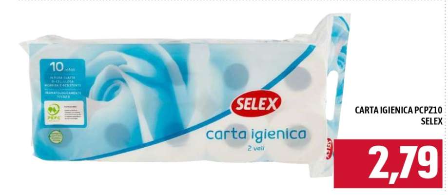 CARTA IGIENICA PCP210 SELEX