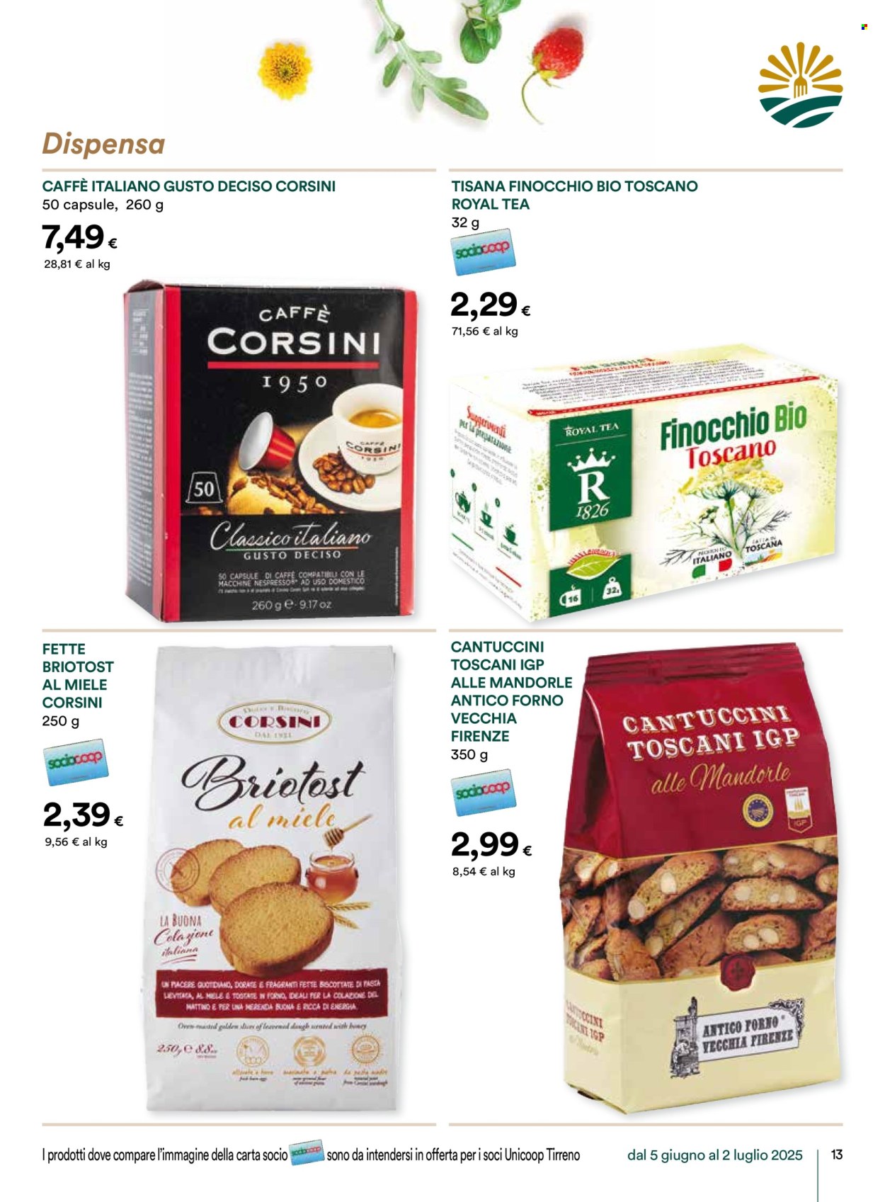 Volantino Coop - 5/6/2025 - 2/7/2025. Pagina 13