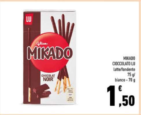 MIKADO CIOCCOLATO LU