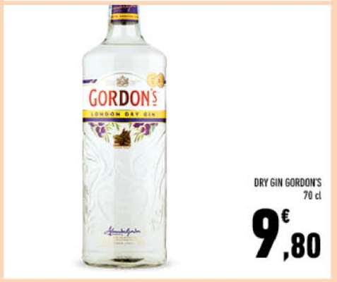 DRY GIN GORDON'S