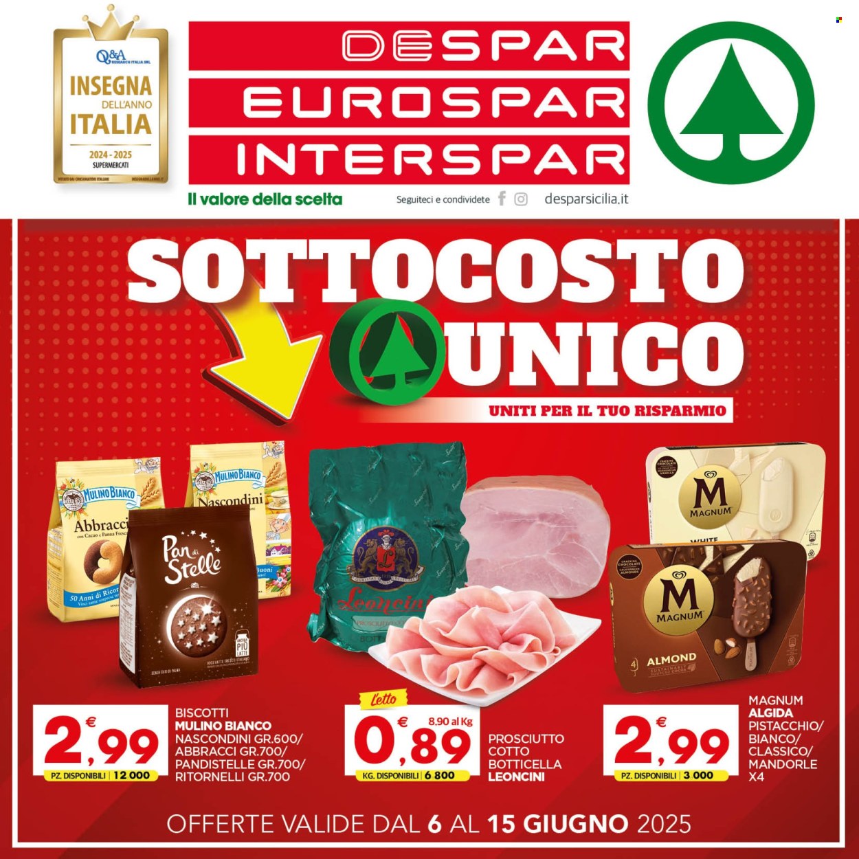 Volantino Despar - 6/6/2025 - 15/6/2025. Pagina 1