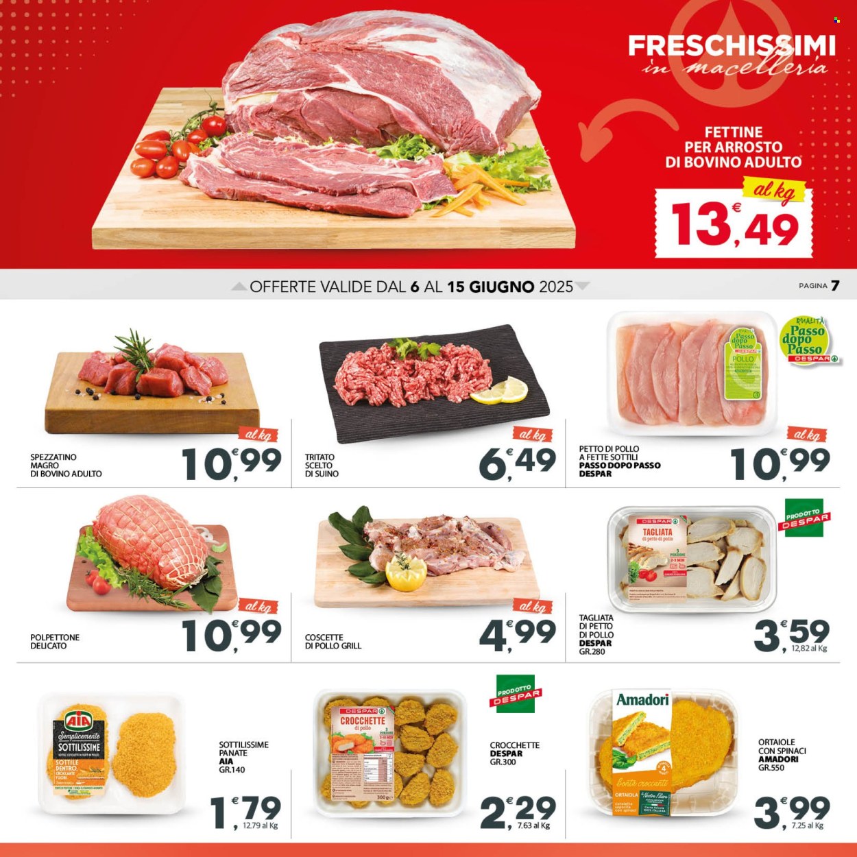 Volantino Despar - 6/6/2025 - 15/6/2025. Pagina 7