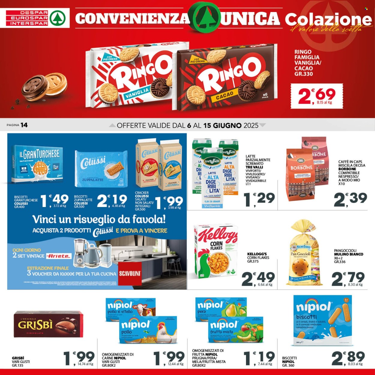 Volantino Eurospar - 6/6/2025 - 15/6/2025. Pagina 14