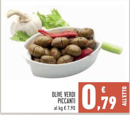 Olive Verdi Piccanti
