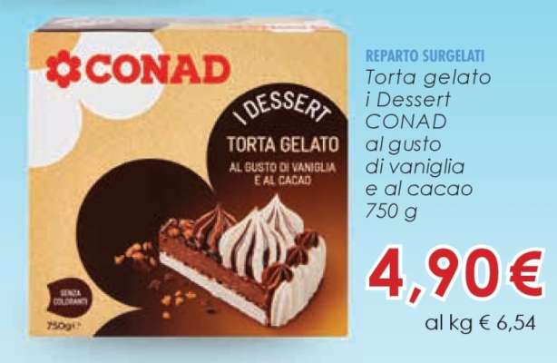 CONAD I Dessert Torta Gelato