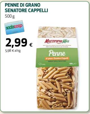 PENNE DI GRANO SENATORE CAPPELLI