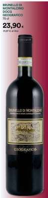 BRUNELLO DI MONTALCINO DOCG GEOGRAFICO