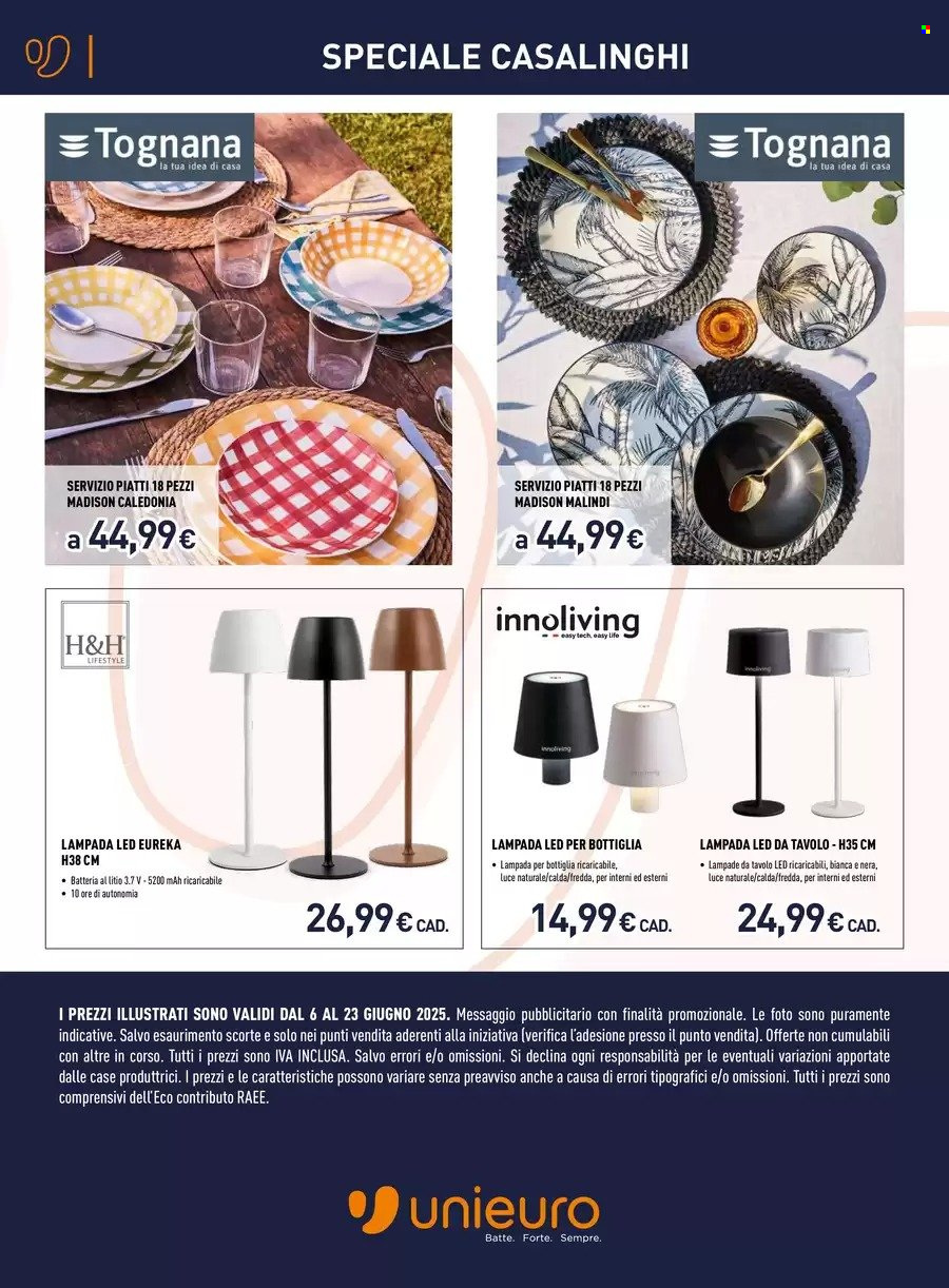 Volantino Unieuro - 6/6/2025 - 23/6/2025. Pagina 9
